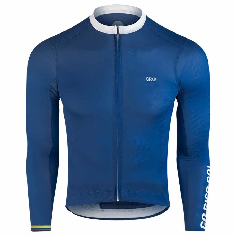 Jersey Ciclismo KM100 Manga Longa Pacifico