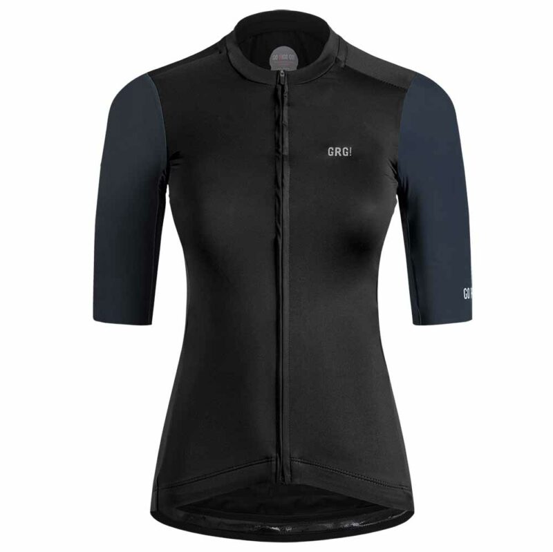 Jersey Ciclismo Manga Curta KM100 Mar Negro