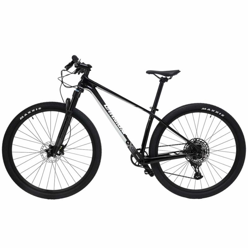 Bicicleta Uranium Mtb Solar Preta E Branca