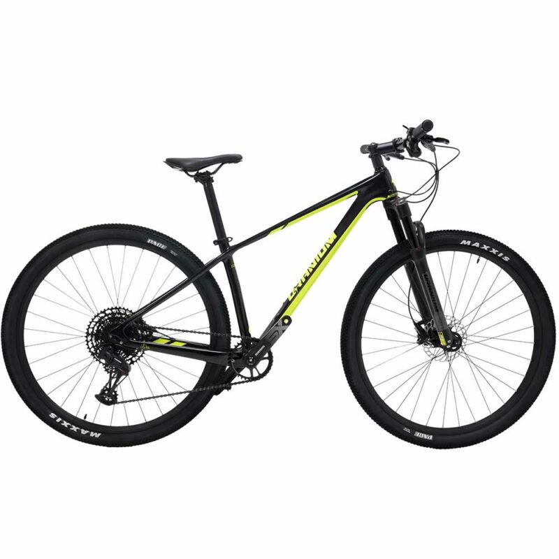 Bicicleta Uranium Mtb Solar Preta E Neon